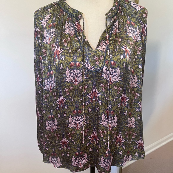 Current Air satin Blouses - Picture 2 of 4